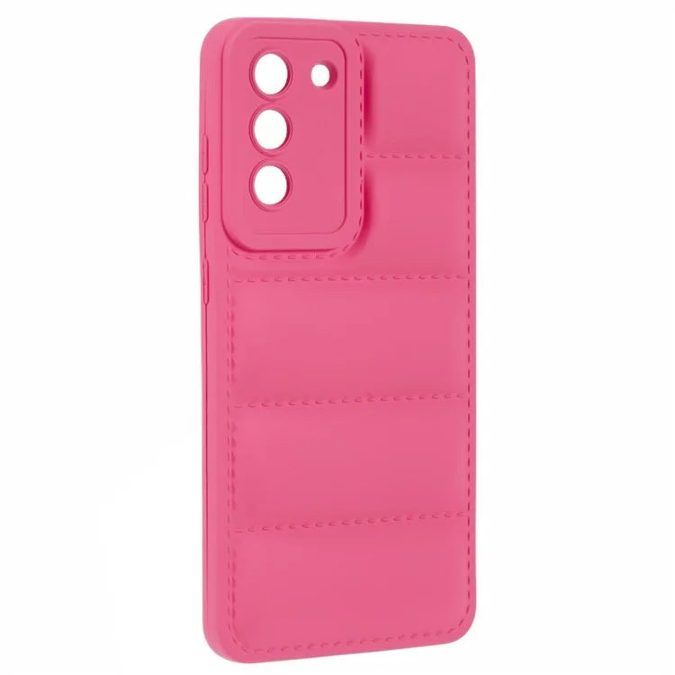 JTW Series For Samsung Galaxy S21 FE 5G Case Down Jacket TPU Drop-proof Phone Protector