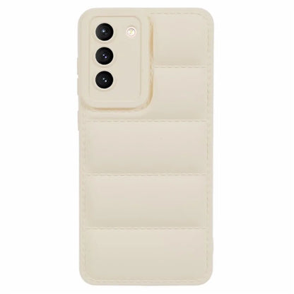 JTW Series For Samsung Galaxy S21 FE 5G Case Down Jacket TPU Drop-proof Phone Protector