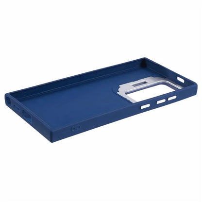 QH Series for Samsung Galaxy S24 Ultra Kickstand Case Silicone Cover Big Lens Hole