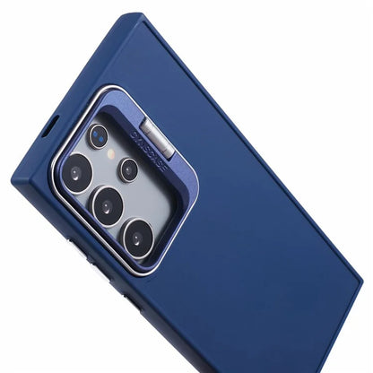 QH Series for Samsung Galaxy S24 Ultra Kickstand Case Silicone Cover Big Lens Hole