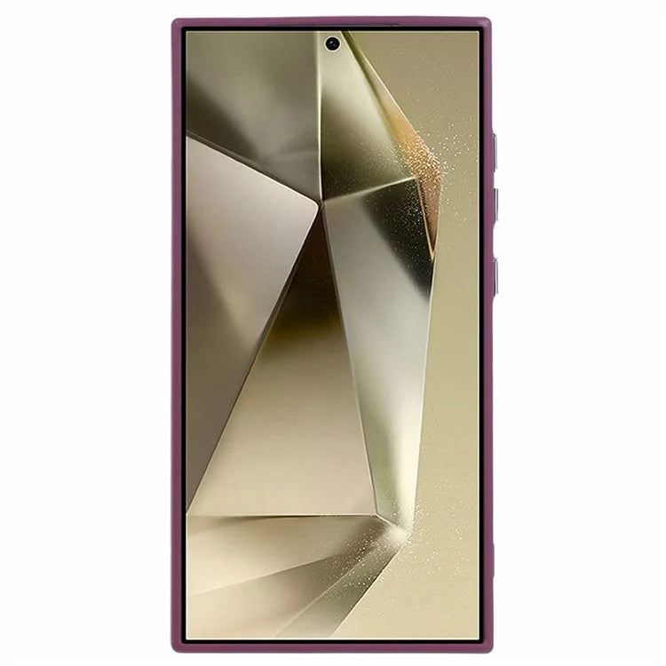 QH Series for Samsung Galaxy S24 Ultra Kickstand Case Silicone Cover Big Lens Hole