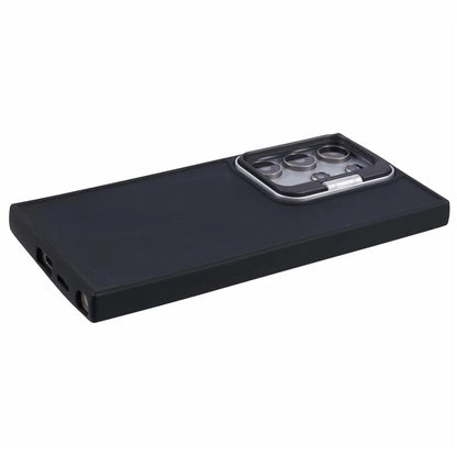QH Series for Samsung Galaxy S24 Ultra Kickstand Case Silicone Cover Big Lens Hole