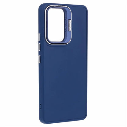 QH Series for Samsung Galaxy A33 5G Case Hidden Kickstand Slim Silicone Protective Back Cover