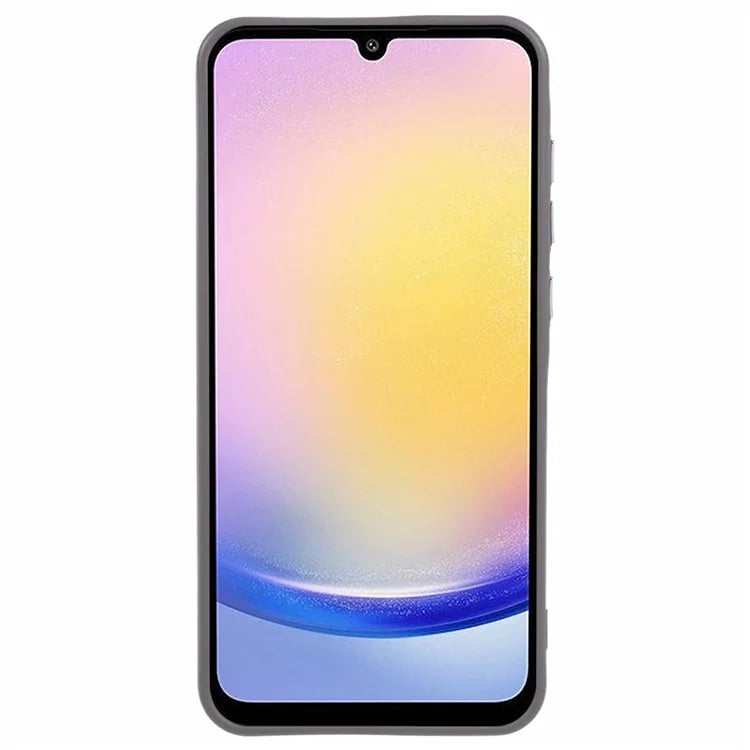 QH Series for Samsung Galaxy A25 5G (Global) (161.0 x 76.5 x 8.3mm) Case Camera Lens Kickstand Silicone Phone Cover