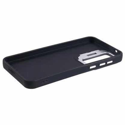 QH Series for Samsung Galaxy A25 5G (Global) (161.0 x 76.5 x 8.3mm) Case Camera Lens Kickstand Silicone Phone Cover