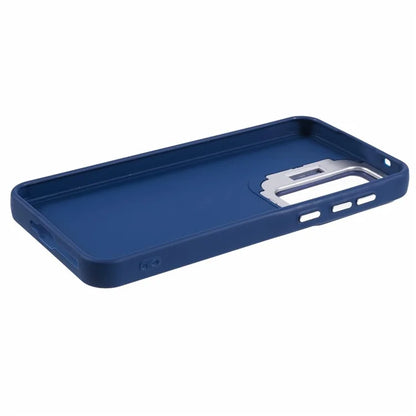 QH Series for Samsung Galaxy A25 5G (Global) (161.0 x 76.5 x 8.3mm) Case Camera Lens Kickstand Silicone Phone Cover