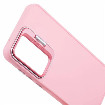 QH Series for Samsung Galaxy A25 5G (Global) (161.0 x 76.5 x 8.3mm) Case Camera Lens Kickstand Silicone Phone Cover