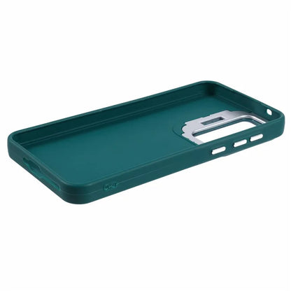 QH Series for Samsung Galaxy A25 5G (Global) (161.0 x 76.5 x 8.3mm) Case Camera Lens Kickstand Silicone Phone Cover