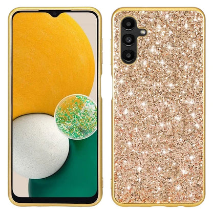 For Samsung Galaxy A55 5G Case TPU+PC Sequins Bling Phone Cover
