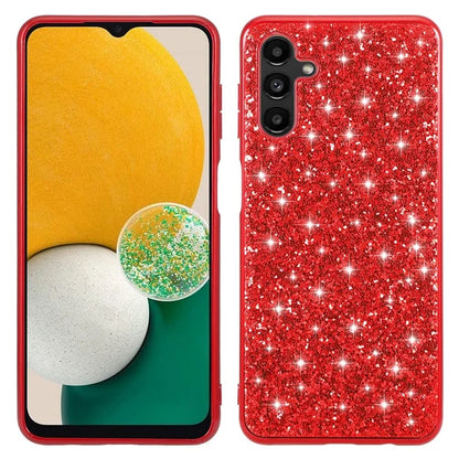 For Samsung Galaxy A55 5G Case TPU+PC Sequins Bling Phone Cover