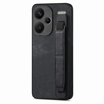 D11 For Xiaomi Redmi Note 13 Pro 5G / Poco X6 5G Case Wristband Design Leather+TPU Phone Cover