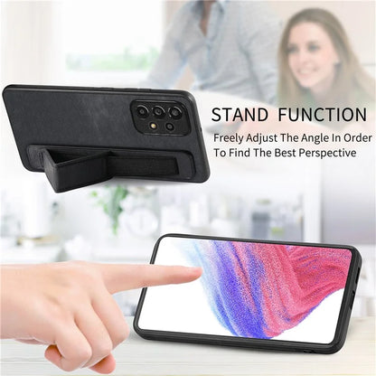 D11 For Samsung Galaxy A13 4G Case Card Slots Kickstand  PU Leather+TPU Phone Cover