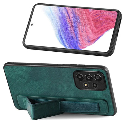 D11 For Samsung Galaxy A13 4G Case Card Slots Kickstand  PU Leather+TPU Phone Cover