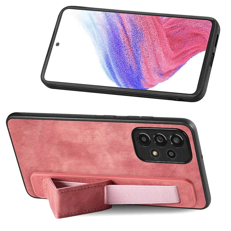 D11 For Samsung Galaxy A13 4G Case Card Slots Kickstand  PU Leather+TPU Phone Cover