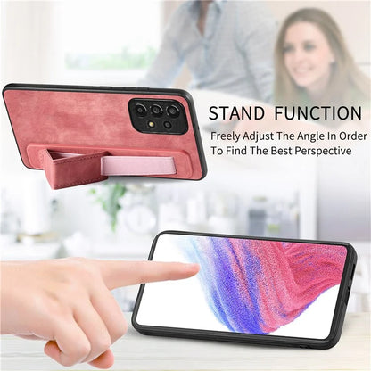 D11 For Samsung Galaxy A13 4G Case Card Slots Kickstand  PU Leather+TPU Phone Cover