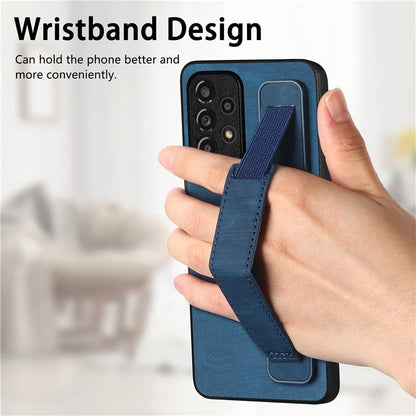 D11 For Samsung Galaxy A13 4G Case Card Slots Kickstand  PU Leather+TPU Phone Cover