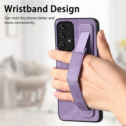 D11 For Samsung Galaxy A13 4G Case Card Slots Kickstand  PU Leather+TPU Phone Cover