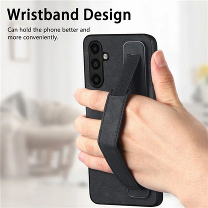 D11 For Samsung Galaxy A55 5G Phone Case Slim-Fit PU Leather+TPU Phone Cover