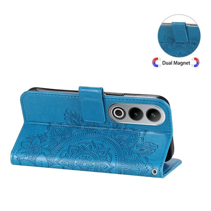 For OnePlus Ace 3V 5G Cell Phone Stand Case Imprinted Flower Pattern Wallet Cover