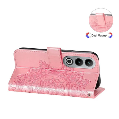 For OnePlus Ace 3V 5G Cell Phone Stand Case Imprinted Flower Pattern Wallet Cover