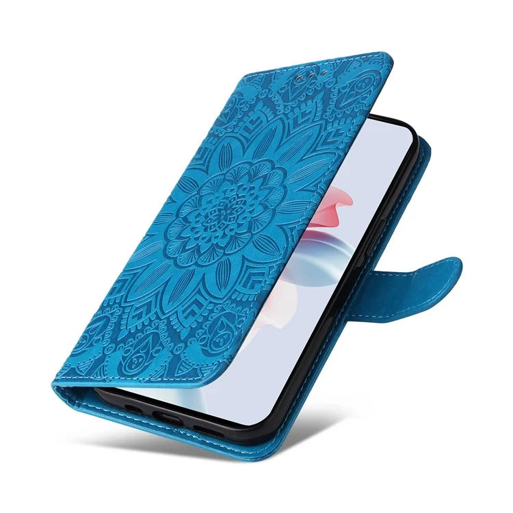 For Oppo Reno11 F 5G / F25 Pro 5G Phone Case Imprinted PU Leather Wallet Stand Anti-shock Cover