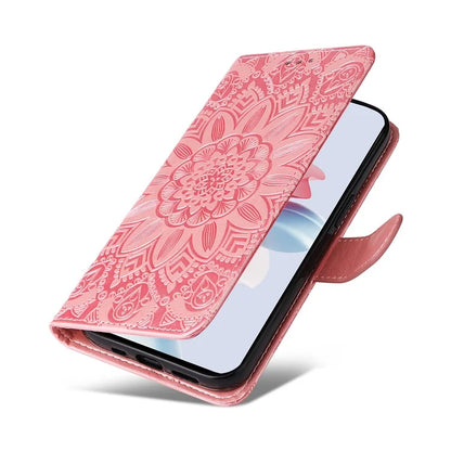 For Oppo Reno11 F 5G / F25 Pro 5G Phone Case Imprinted PU Leather Wallet Stand Anti-shock Cover