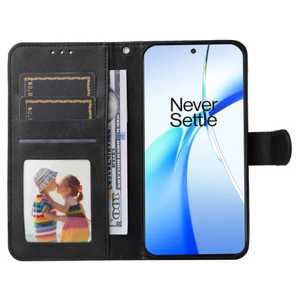 For OnePlus Ace 3V 5G Case PU Leather 3 Card Slots Wallet Calf Texture Phone Cover