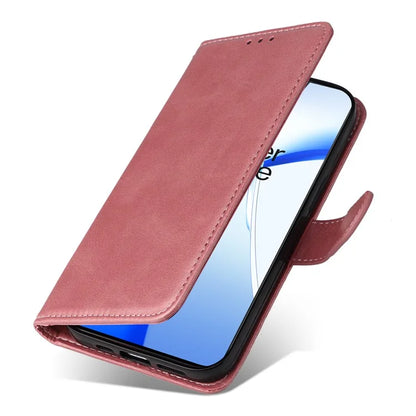 For OnePlus Ace 3V 5G Case PU Leather 3 Card Slots Wallet Calf Texture Phone Cover