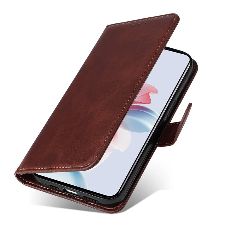 For Oppo Reno11 F 5G / F25 Pro 5G Case 3 Slots Holder Leather Phone Cover with Stand