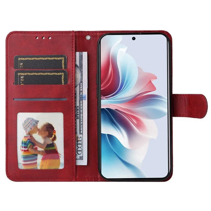 For Oppo Reno11 F 5G / F25 Pro 5G Case 3 Slots Holder Leather Phone Cover with Stand