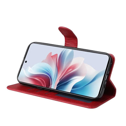For Oppo Reno11 F 5G / F25 Pro 5G Case 3 Slots Holder Leather Phone Cover with Stand