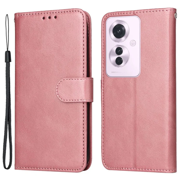 For Oppo Reno11 F 5G / F25 Pro 5G Case 3 Slots Holder Leather Phone Cover with Stand
