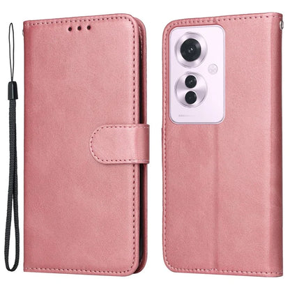 For Oppo Reno11 F 5G / F25 Pro 5G Case 3 Slots Holder Leather Phone Cover with Stand