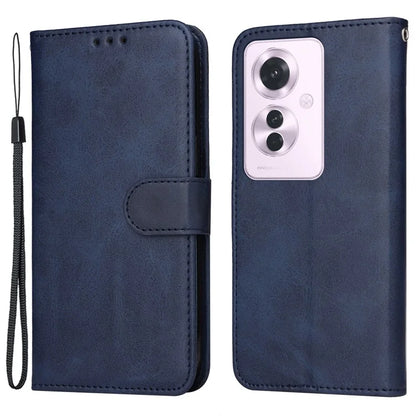 For Oppo Reno11 F 5G / F25 Pro 5G Case 3 Slots Holder Leather Phone Cover with Stand