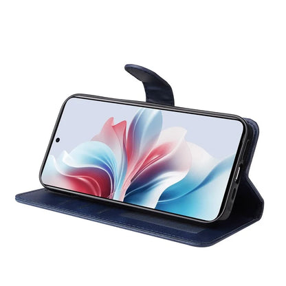 For Oppo Reno11 F 5G / F25 Pro 5G Case 3 Slots Holder Leather Phone Cover with Stand