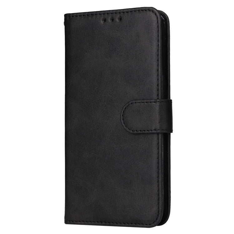 For Samsung Galaxy M15 5G / F15 5G Case PU Leather Phone Cover with Viewing Stand / 3 Card Holder