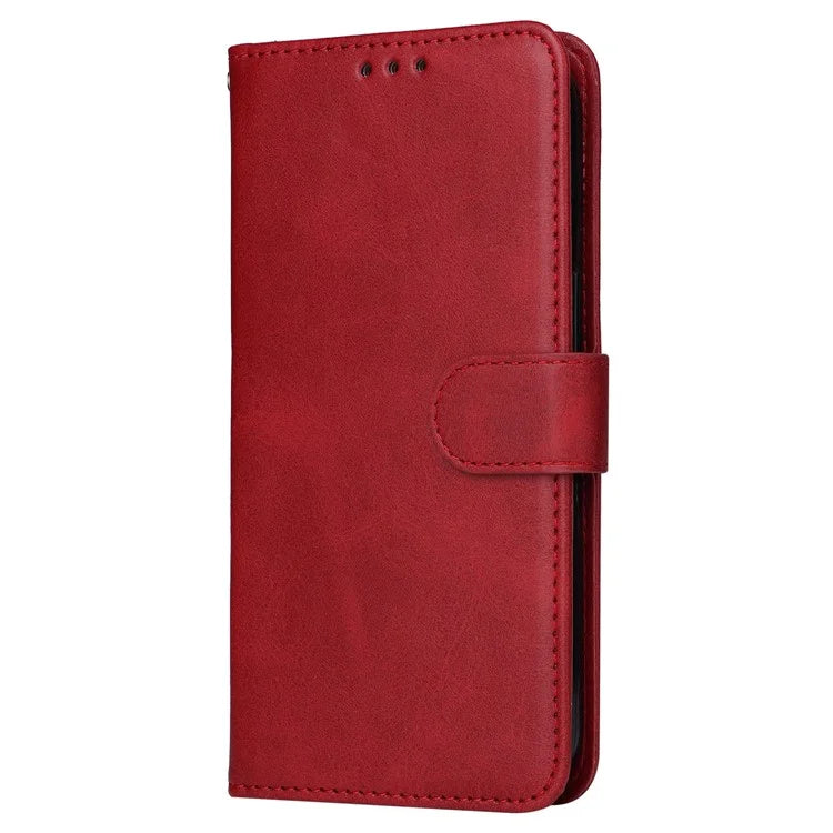 For Samsung Galaxy M15 5G / F15 5G Case PU Leather Phone Cover with Viewing Stand / 3 Card Holder