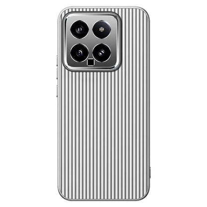 For Xiaomi 14 PC+TPU Back Case Anti-Scratch Metal Lens Frame Phone Cover