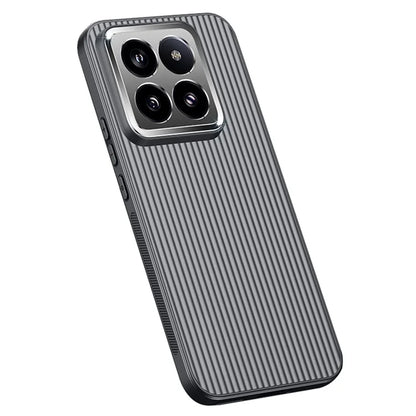 For Xiaomi 14 Pro Phone Case PC+TPU Anti-Scratch Metal Lens Frame Protective Cover