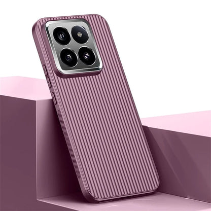 For Xiaomi 14 Pro Phone Case PC+TPU Anti-Scratch Metal Lens Frame Protective Cover