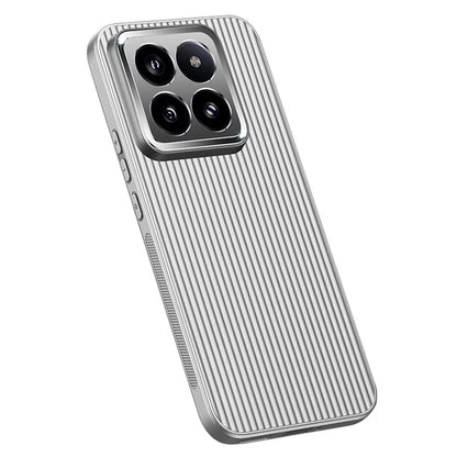 For Xiaomi 14 Pro Phone Case PC+TPU Anti-Scratch Metal Lens Frame Protective Cover