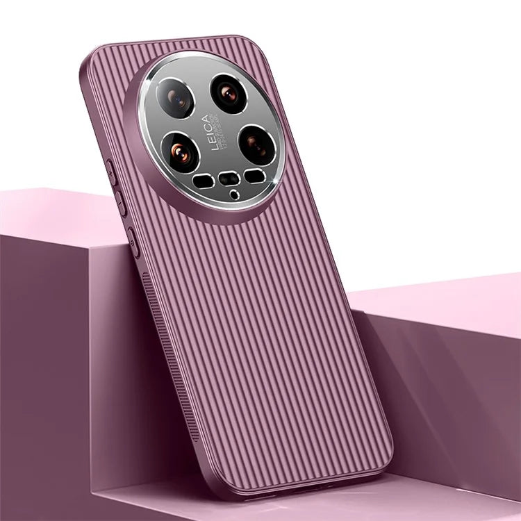 For Xiaomi 14 Ultra Case Anti-drop PC+TPU Phone Protective Shell with Metal Lens Frame