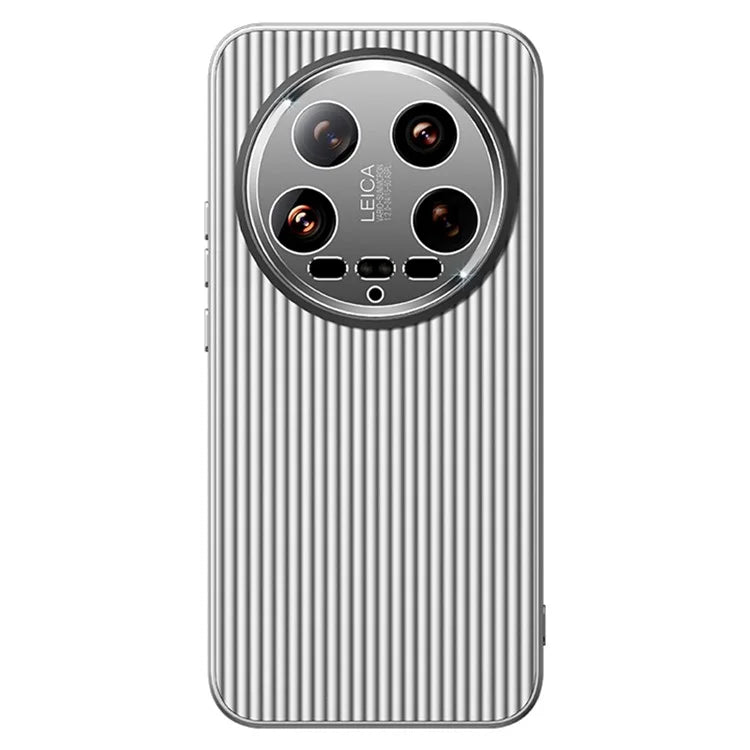 For Xiaomi 14 Ultra Case Anti-drop PC+TPU Phone Protective Shell with Metal Lens Frame