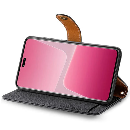 For Xiaomi 13 Lite / Civi 2 5G Case with Wrist Strap RFID Blocking Card Holder Phone Shell