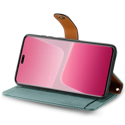 For Xiaomi 13 Lite / Civi 2 5G Case with Wrist Strap RFID Blocking Card Holder Phone Shell