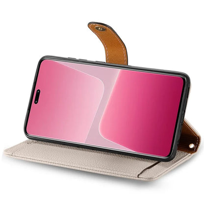 For Xiaomi 13 Lite / Civi 2 5G Case with Wrist Strap RFID Blocking Card Holder Phone Shell