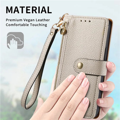 For Samsung Galaxy A13 5G Case RFID Blocking Leather Flip Phone Cover with Purse Card Holders