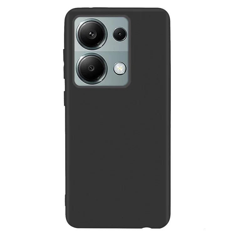 For Xiaomi Redmi Note 13 Pro 4G / Poco M6 Pro 4G Anti-fingerprint TPU Case Matte Cell Phone Cover