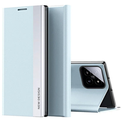 For Xiaomi 14 Pro Stand Case Drop-Proof PC+Leather Phone Guard Cover