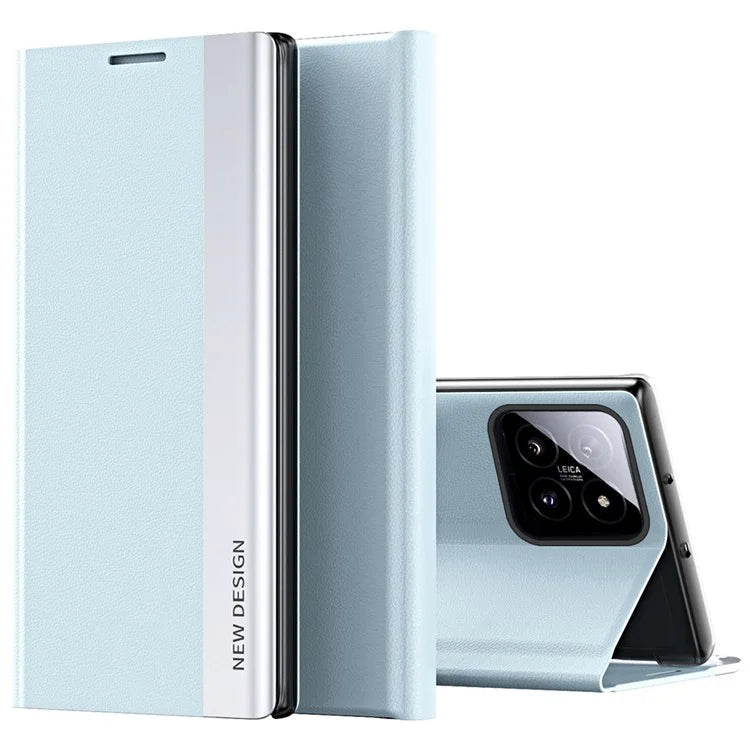 For Xiaomi 14 Case Nano Adsorption PU Leather Stand Phone Cover